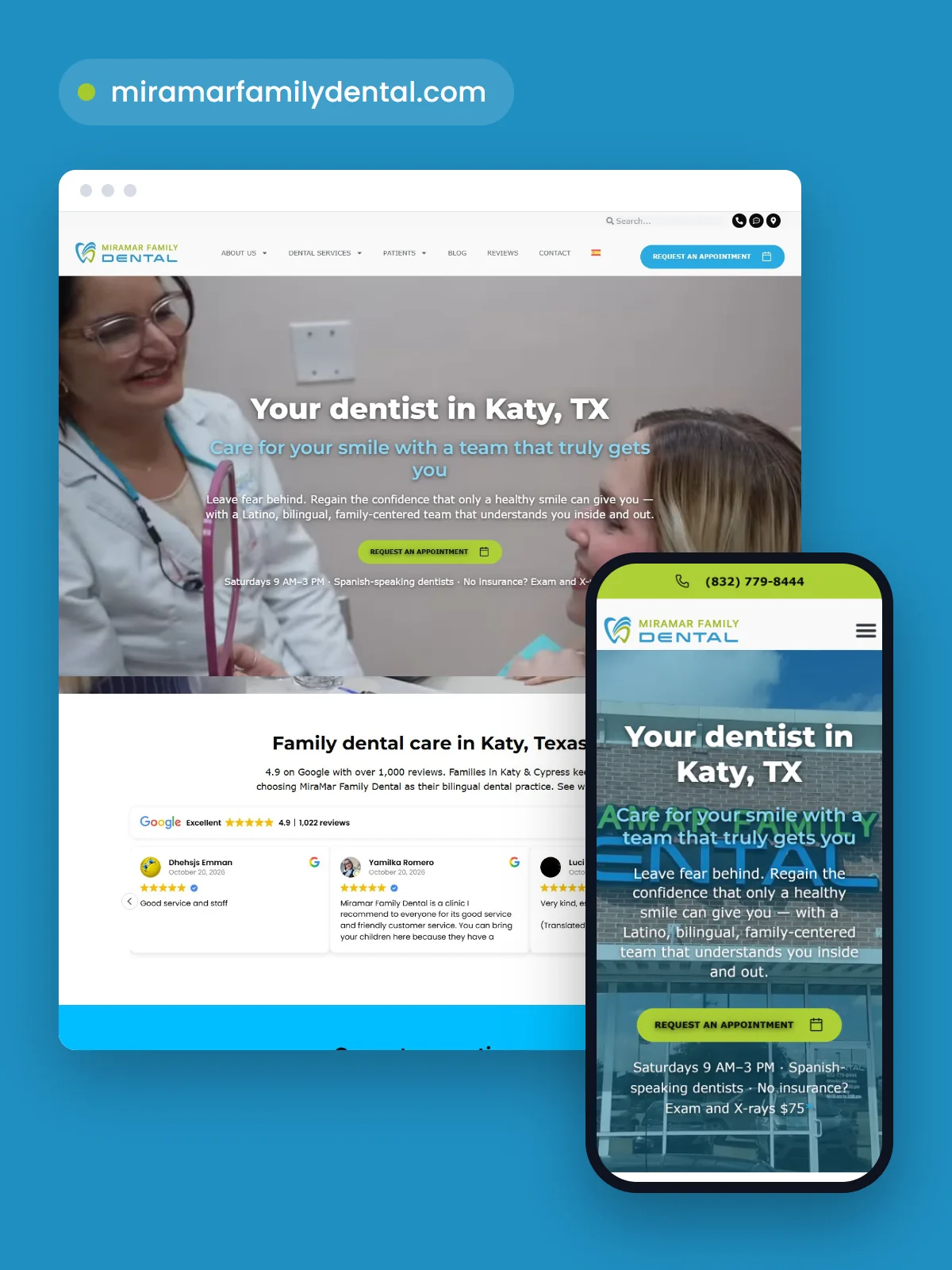 miramar family dental featured | Blue Mountain Web